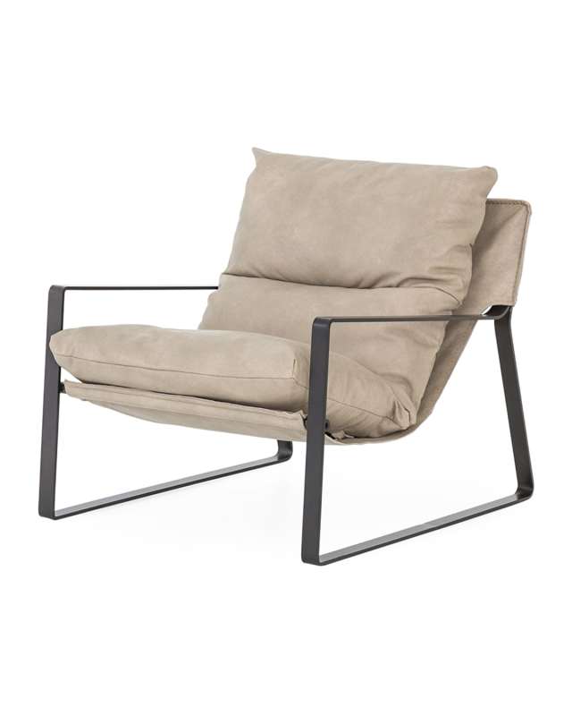 Emmett Leather Sling Chair