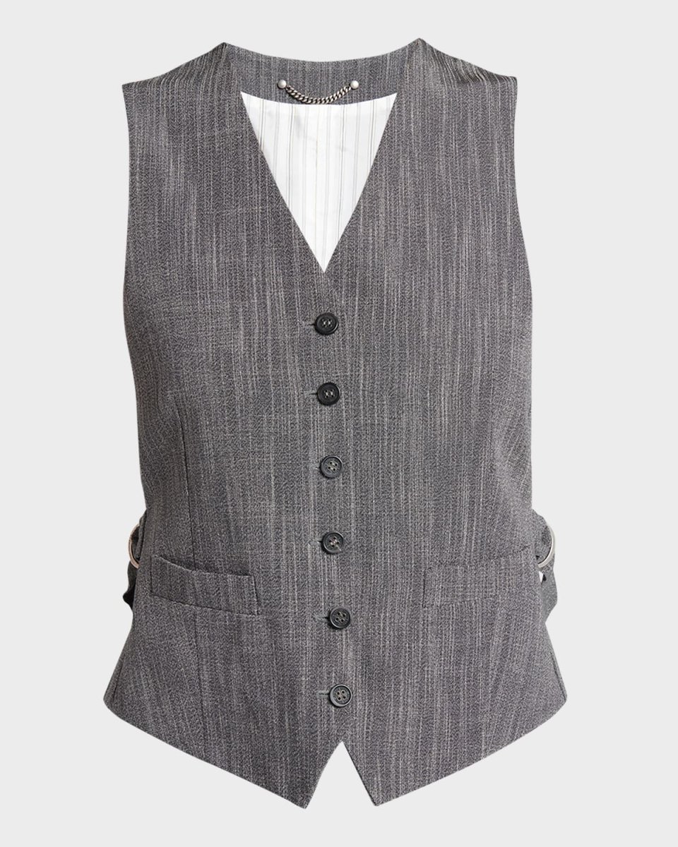 Journey Wool-Blend Suiting Vest