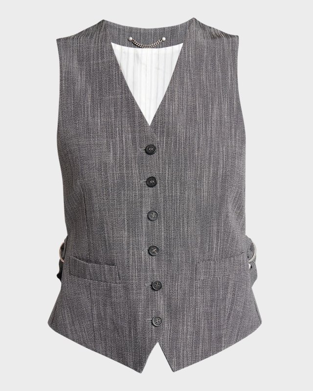 Journey Wool-Blend Suiting Vest