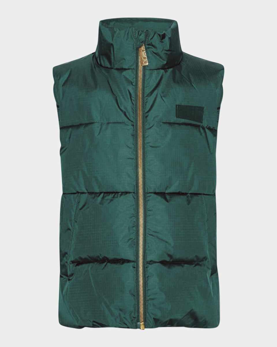Boy's Heike Puffer Vest, Size 8-12
