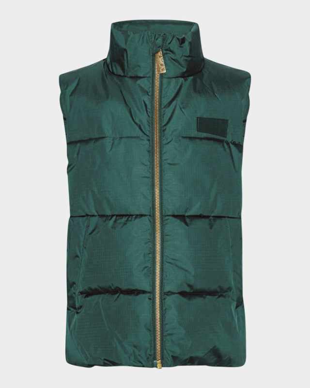 Boy's Heike Puffer Vest, Size 8-12