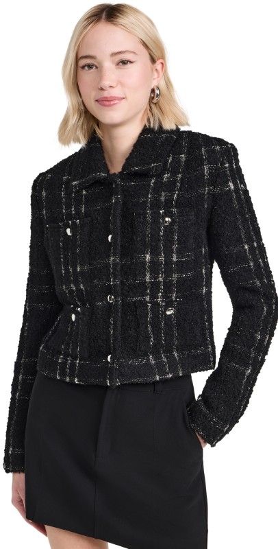IRO Camron Jacket Black/White