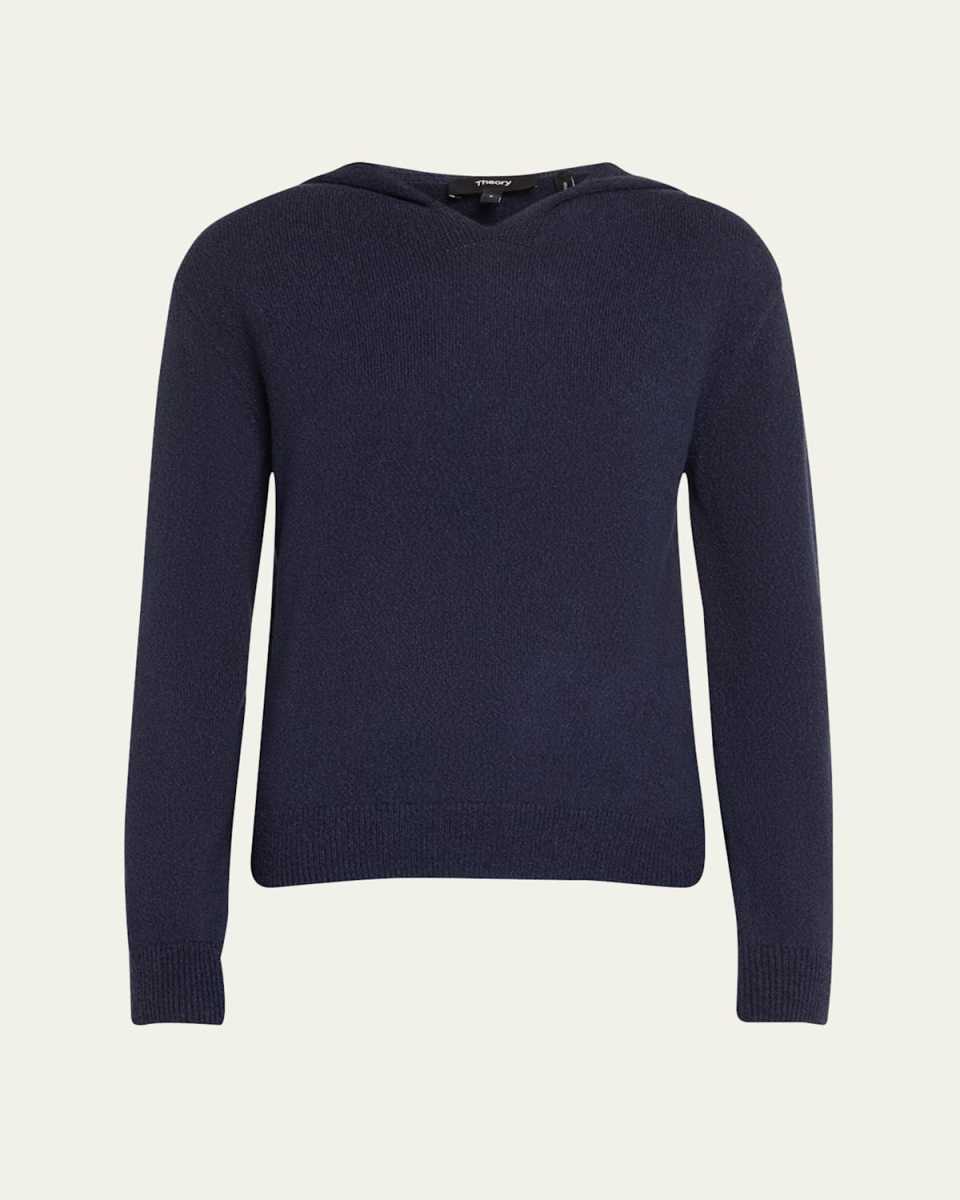 Textured Cotton Hoodie