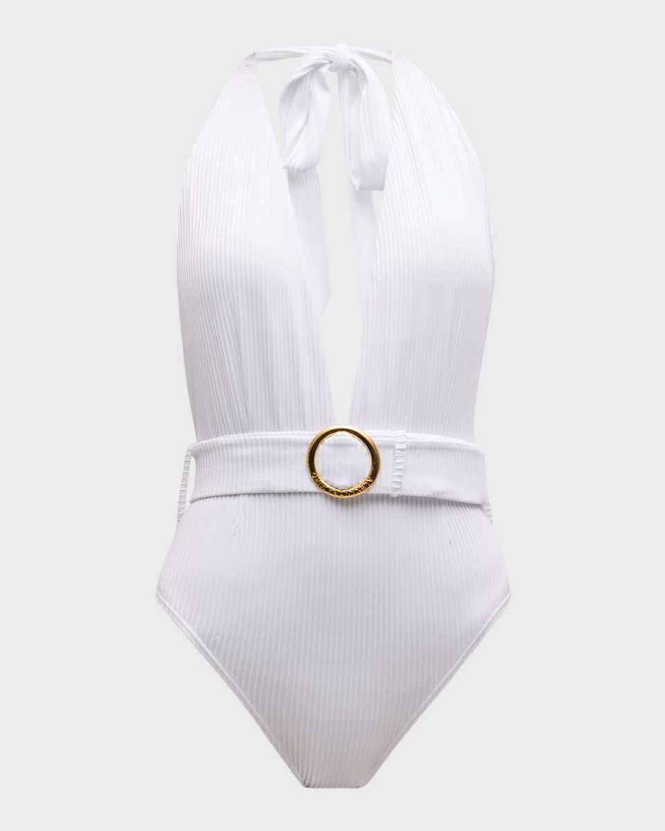 Eva Belted One-Piece Swimsuit
