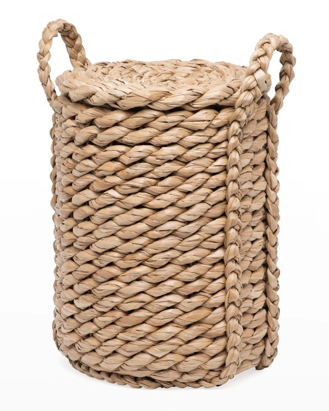 Royan Round Woven Seagrass Hamper