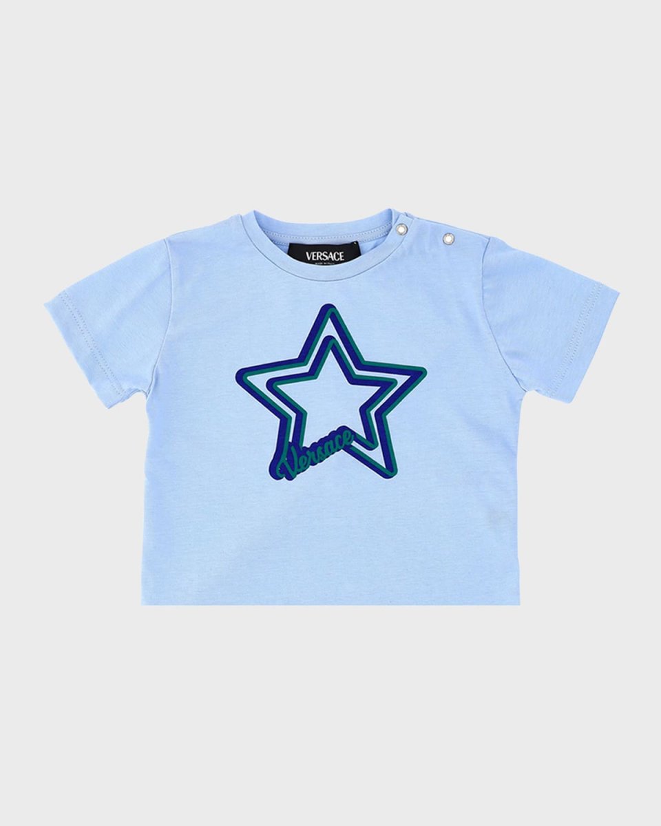 Boy's Star Graphic Logo-Print T-Shirt, Size 9M-3