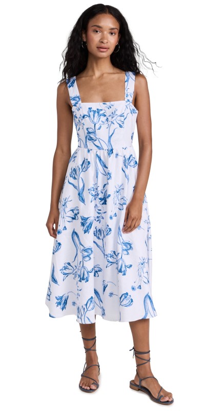 Reformation Frieda Linen Dress Lisse