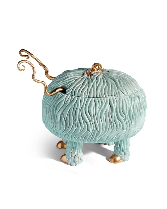 Haas Fox Salad Monster Serving Bowl
