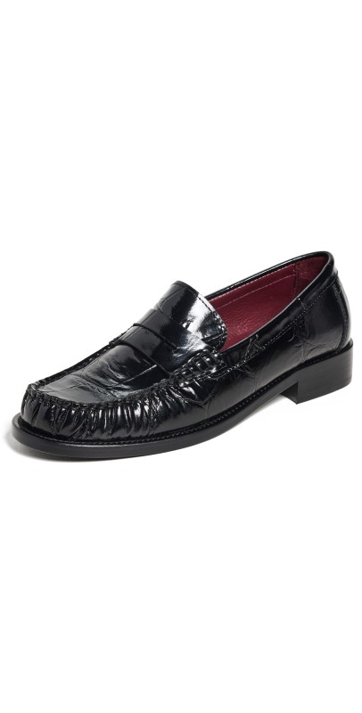 Paris Texas Dylan Loafers 20mm Black