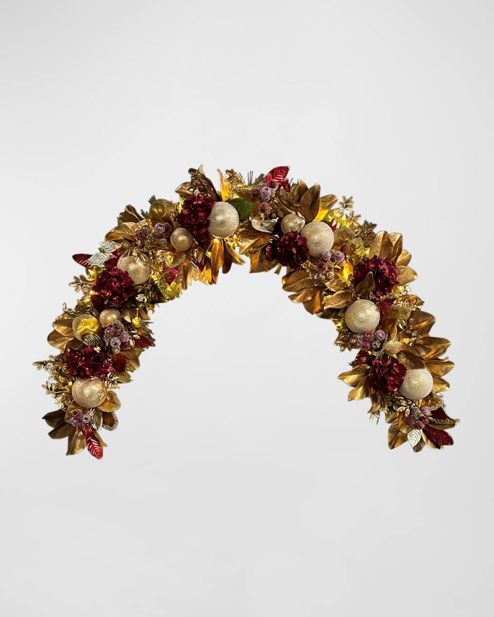 Deluxe Display Christmas Garland, 7.5'