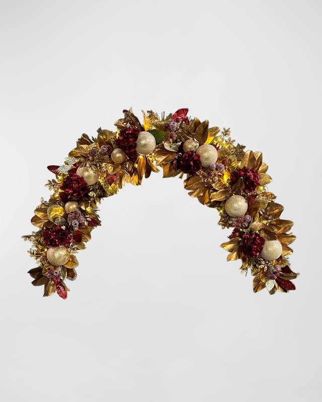 Deluxe Display Christmas Garland, 7.5'