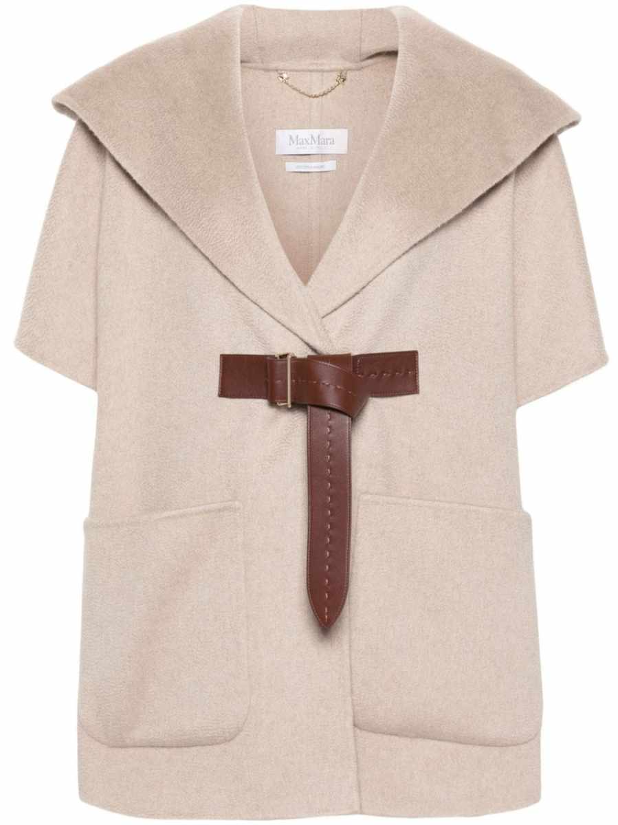 Dorico cashmere hooded coat