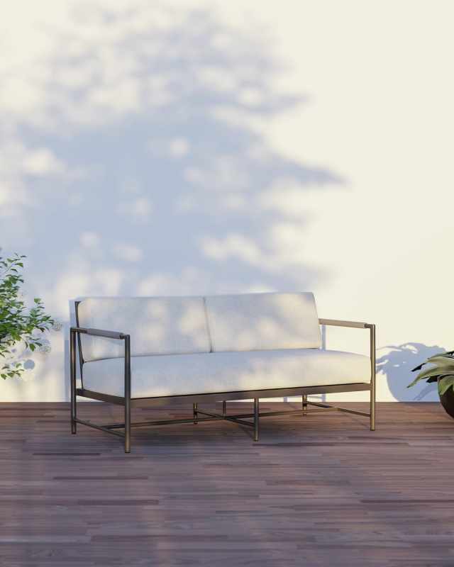Pietra Outdoor Settee