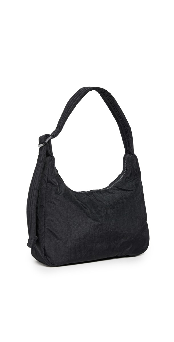 BAGGU Mini Nylon Shoulder Bag Black