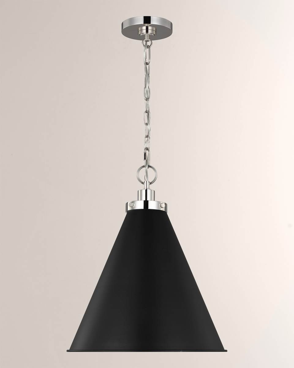 Wellfleet Medium Cone Pendant By Chapman & Myers