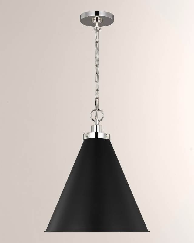 Wellfleet Medium Cone Pendant By Chapman & Myers