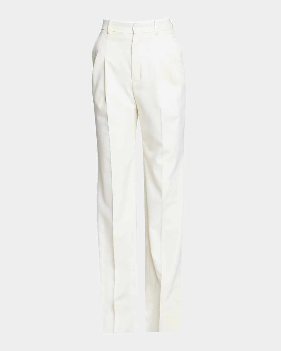 Wide-Leg Suiting Trousers