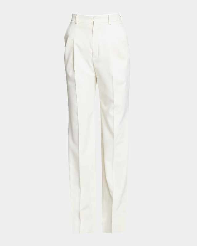 Wide-Leg Suiting Trousers