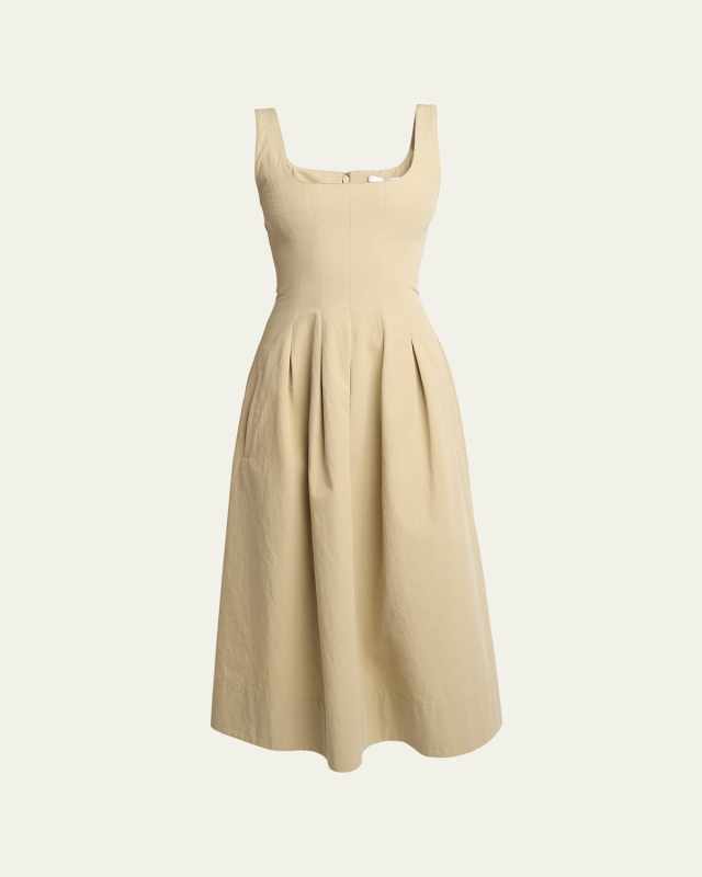 Shelby A-Line Midi Dress