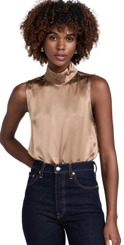 CAMI NYC Delancey Thong Bodysuit Oat