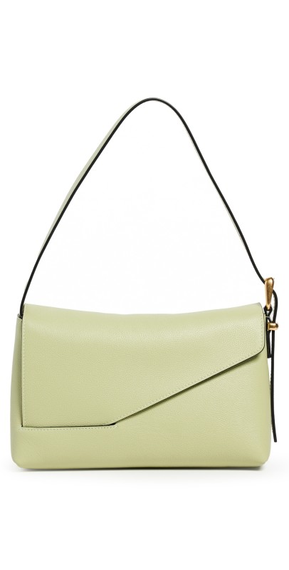 Wandler Oscar Baguette Purse Seaweed Crust