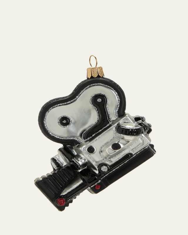 Movie Camera Christmas Ornament