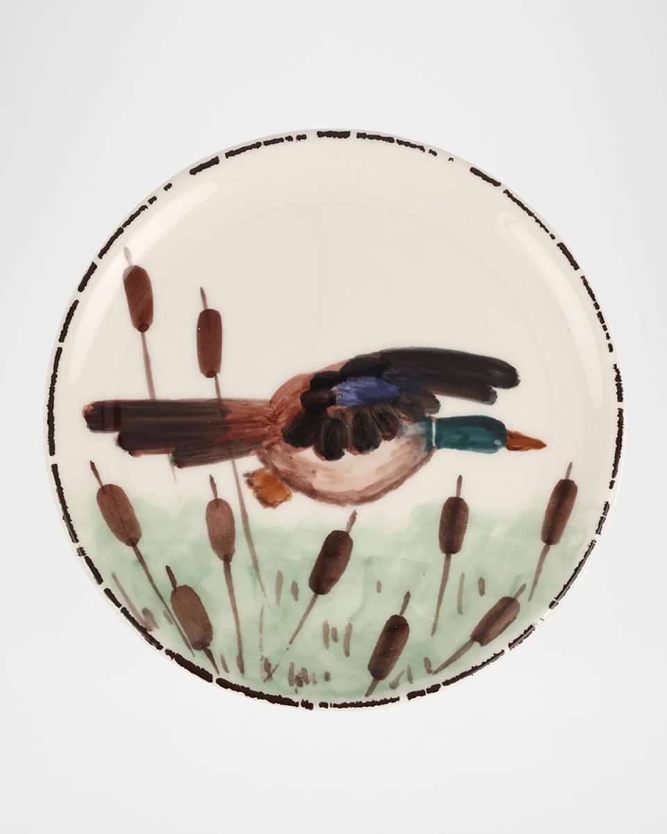 Wildlife Mallard Canape Plate