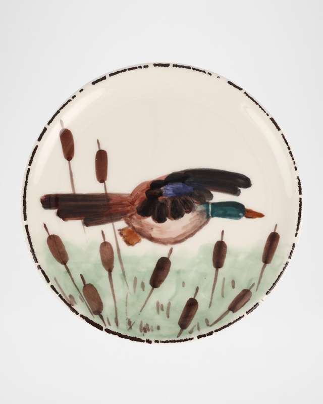 Wildlife Mallard Canape Plate