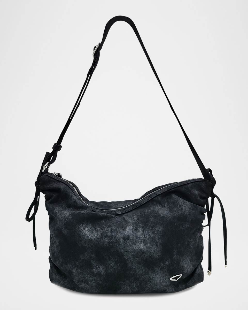 Rusty Large Distressed Canvas Shoulder Bag