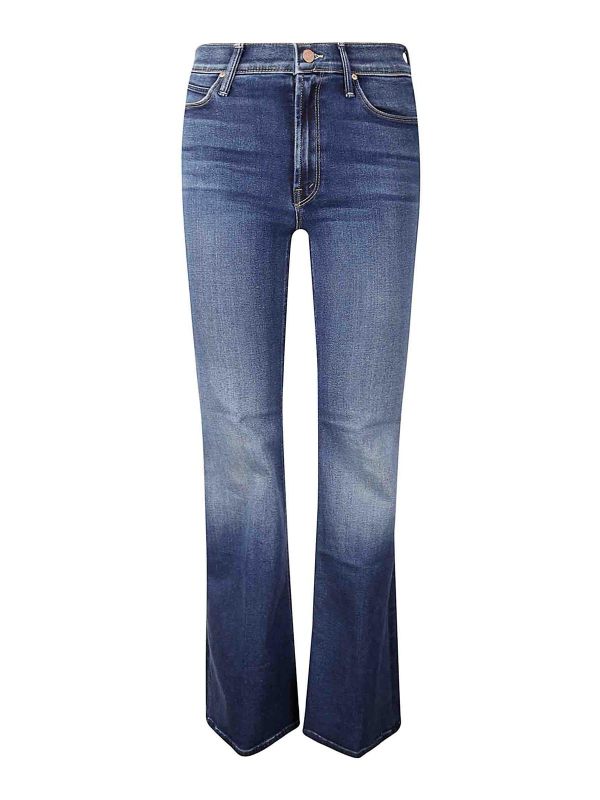 Mother Jean Bootcut - Bleu