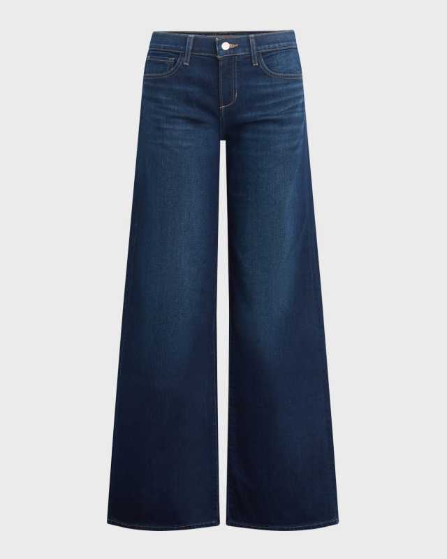 The Lou Lou Low-Rise Wide-Leg Jeans