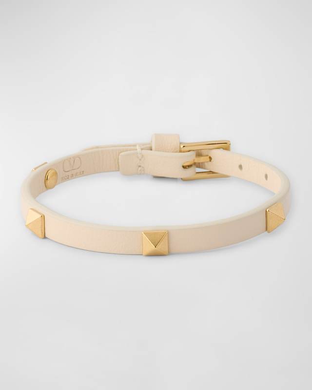 Rockstud Leather Bracelet