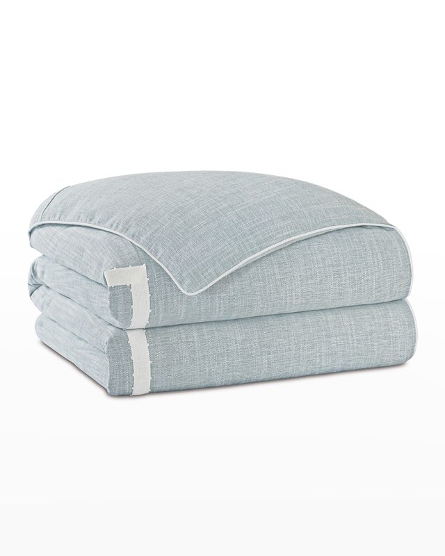 Amberlynn Mitered Picot Duvet Cover