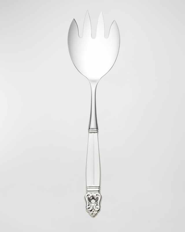Royal Danish Salad Serving Fork, Hollow Handle