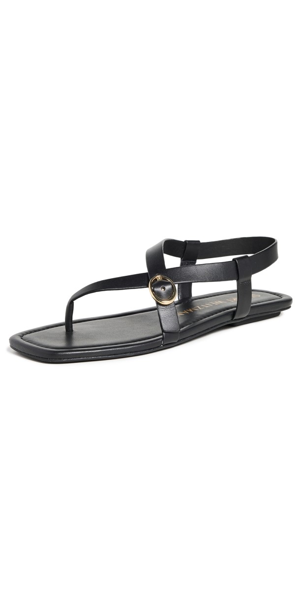 Stuart Weitzman Benni Sandals Black