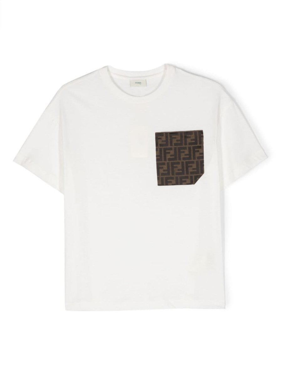 FF-logo print cotton T-shirt
