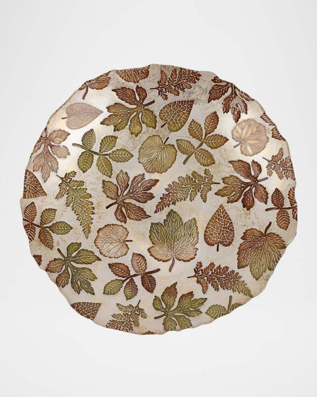 Autunno Glass Medium Serving Bowl