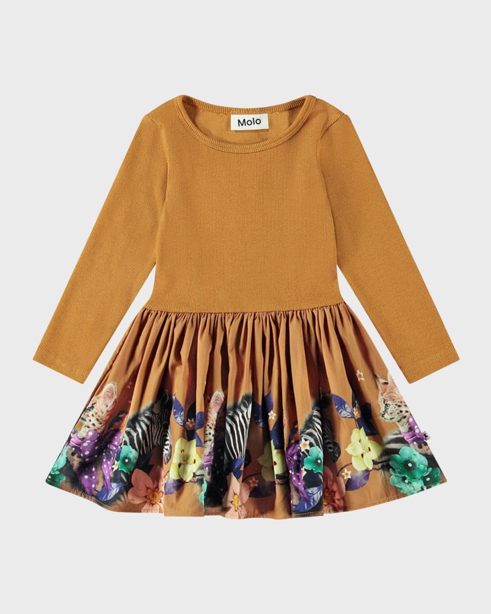 Girl's Candi Combo Dress, Size 6M-