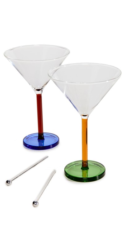 Sophie Lou Jacobsen Piano Cocktail Glass Set Dizzy