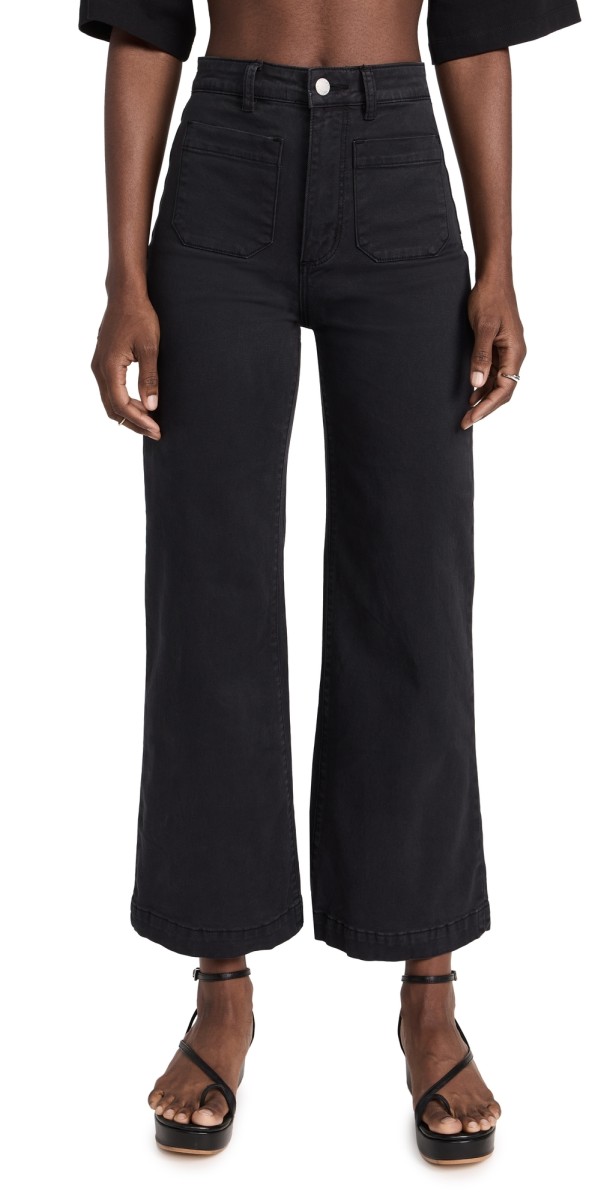 Rolla's Sailor Washed Black Jeans Black