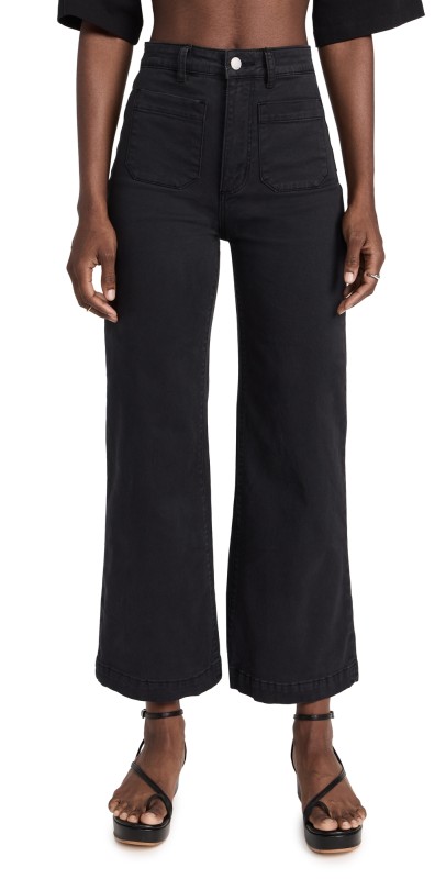 Rolla's Sailor Washed Black Jeans Black