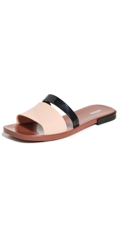 Melissa Ivy Slides II Brown/Beige