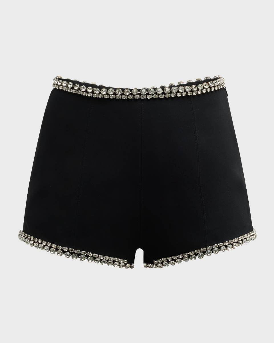 Juneve Rhinestone-Embellished Shorts