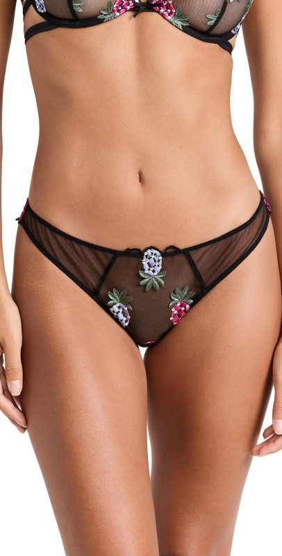 Fleur du Mal Bondage Pineapple Cheeky Black
