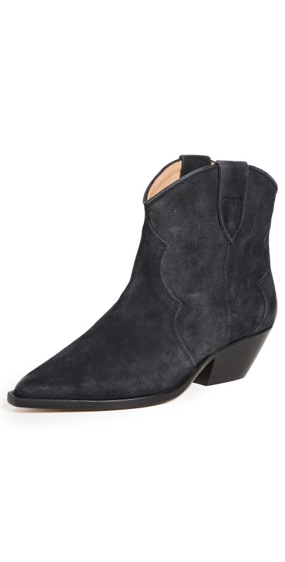 Isabel Marant Dewina Booties Faded Black