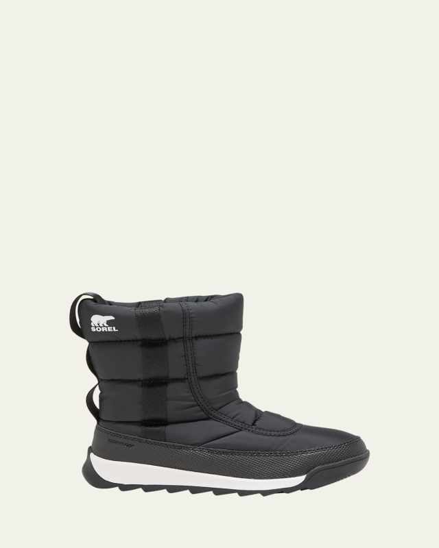 Kid's Whitney II Waterproof Puffy Nylon Winter Boots, Kids