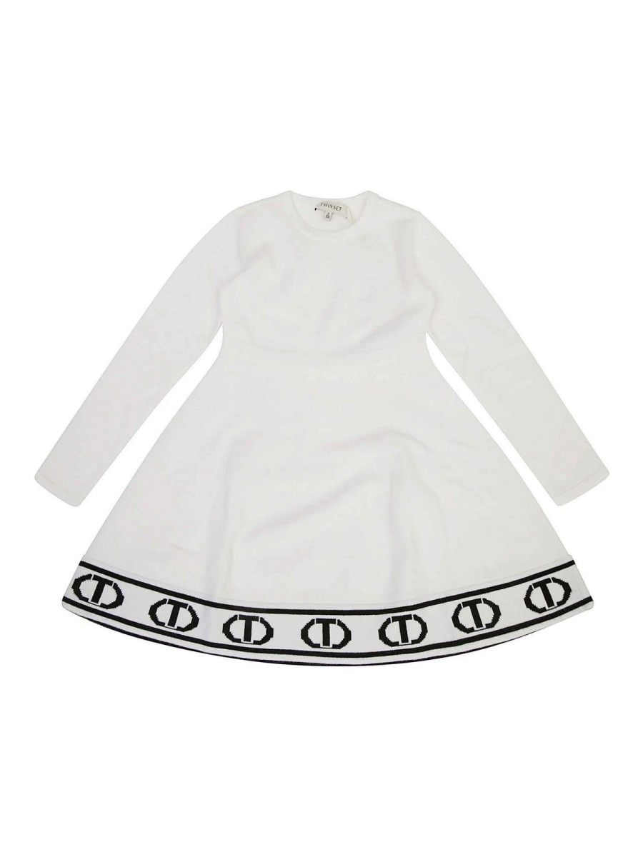 Twinset Robe Au Genou - Noir
