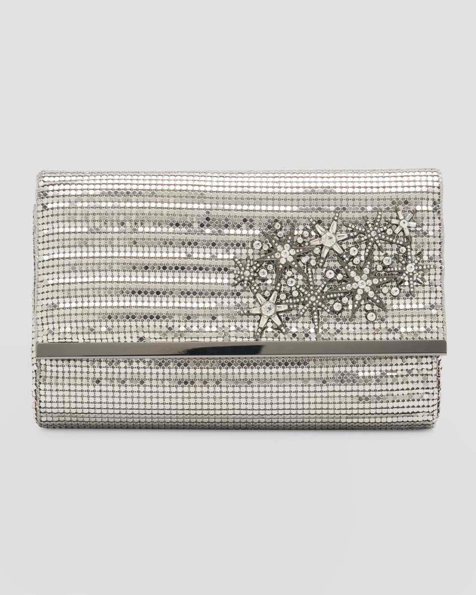 Marilyn Embellished Flap Clutch Bag
