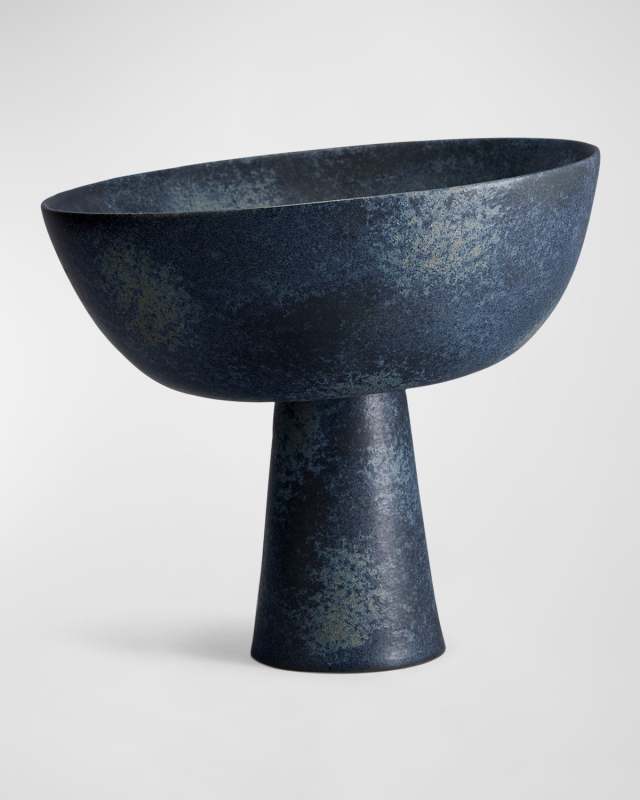 11" Iron Terra Bowl on Stand