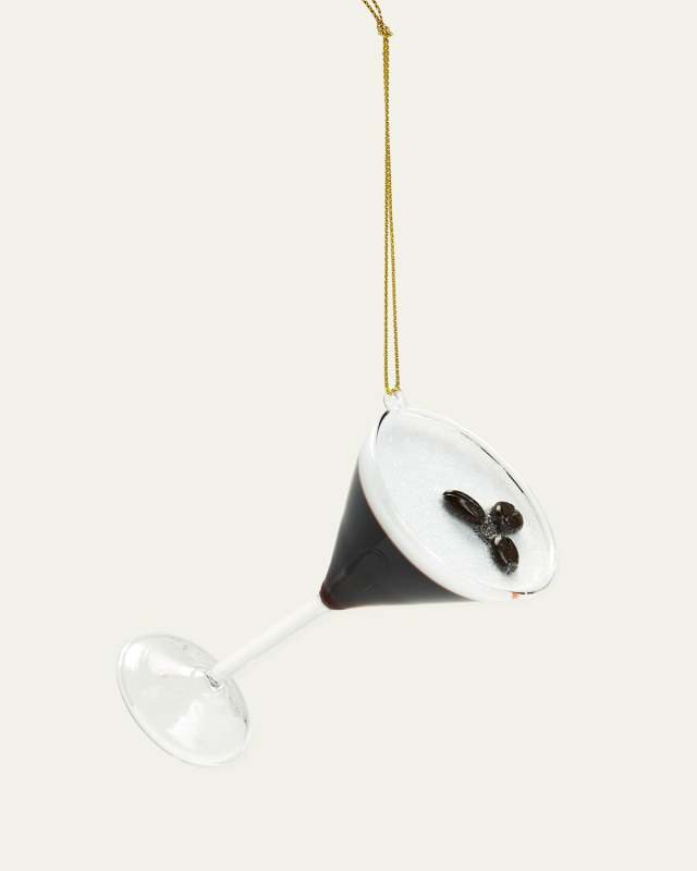 Espresso Martini Christmas Ornaments